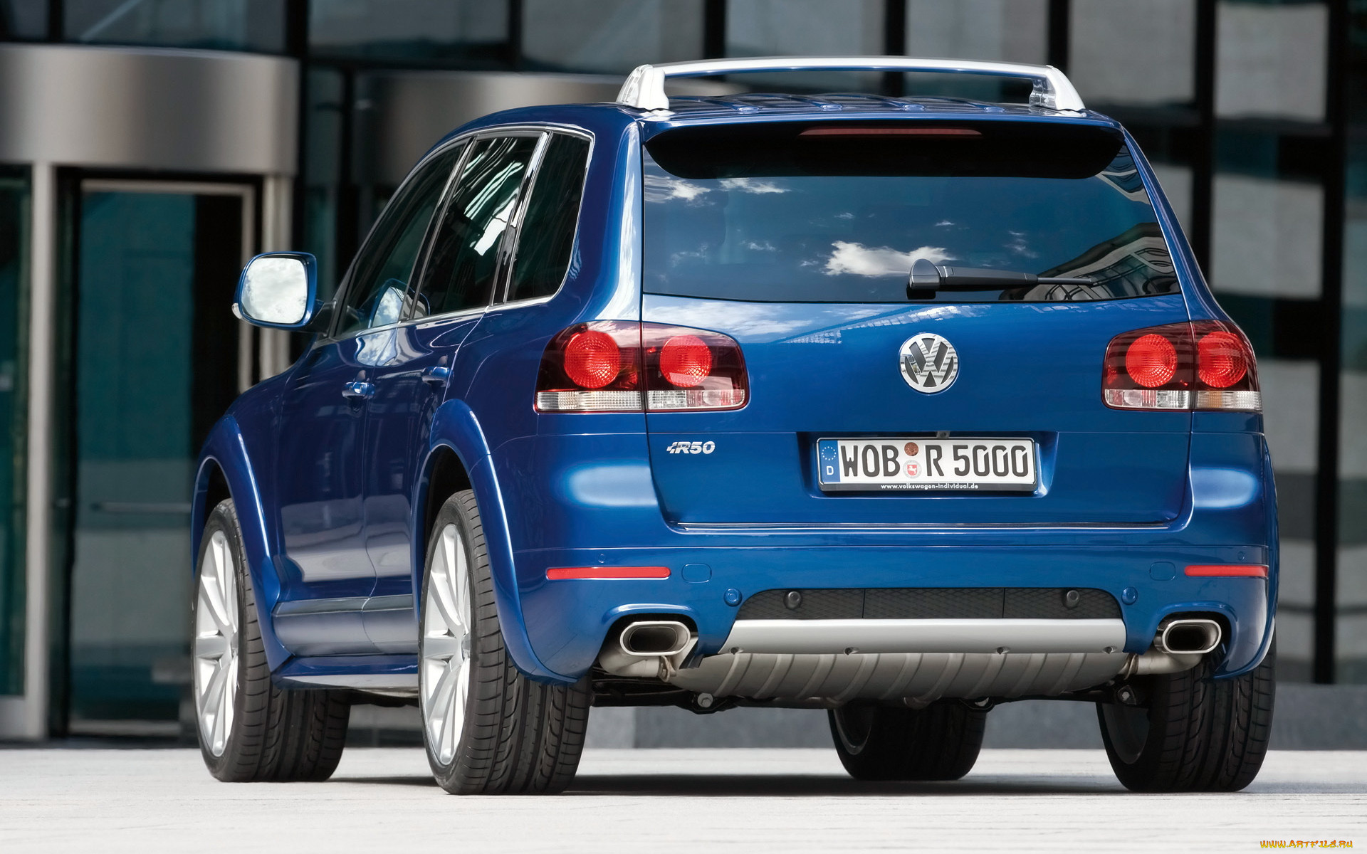 volkswagen, touareg, r50, 2008, 
